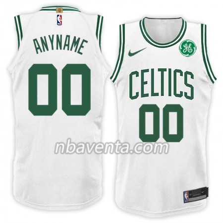 Camiseta Hombre Boston Celtics Personalizadas Nike 2017-18 Blanco Swingman Camiseta Hombre Boston Celtics Personalizadas Nike 2017-18 Blanco Swingman